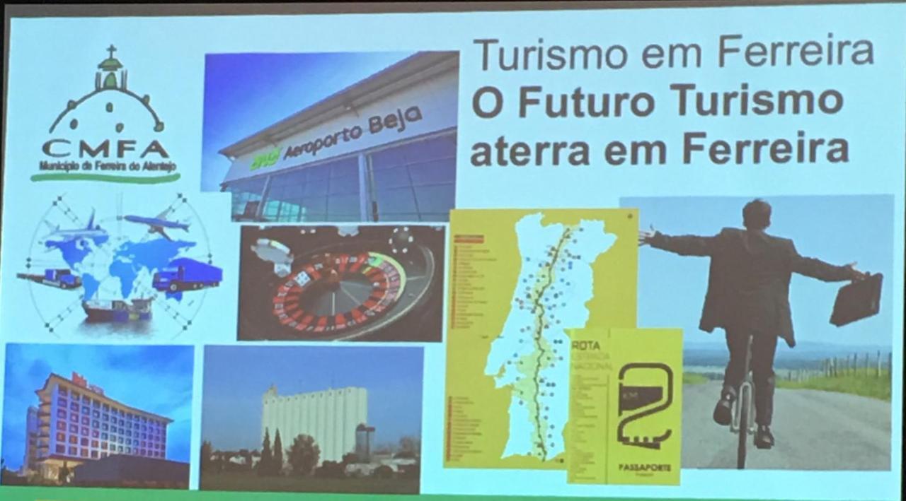 Monte Ramos Pensionat Ferreira Do Alentejo Exteriör bild